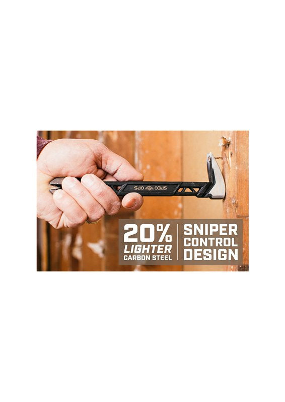 Spec Ops SPEC-D8CLAW Nail Puller, 8 in L, HCS, Black/Flat Dark Earth, 3.12 in W