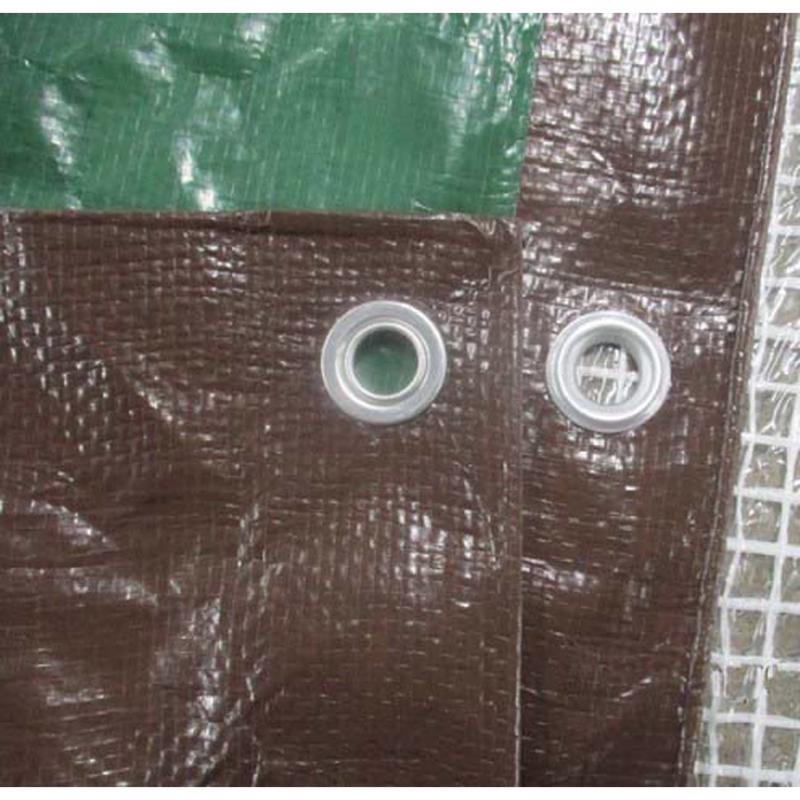 Ace 16 ft. W X 20 ft. L Medium Duty Polyethylene Tarp Brown/Green