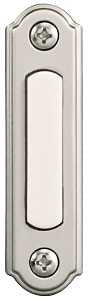 Heath Zenith SL-556-00 Pushbutton, Wired, Solid Metal, Lighted