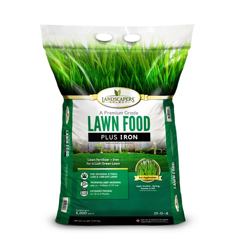 Landscapers Select 7615396 Lawn Fertilizer, 16 lbs Bag, Granular, 29-0-4 N-P-K Ratio
