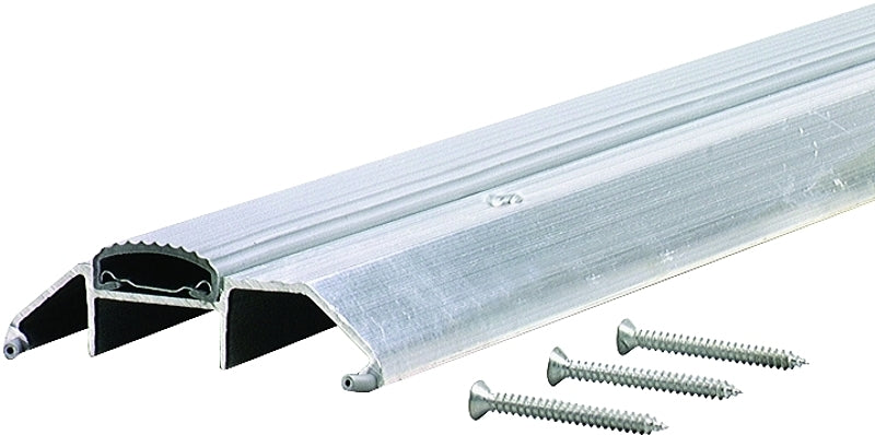 M-D 08029 High-Threshold, 36 in L, 3-3/4 in W, Aluminum, Silver