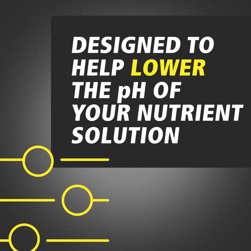 General Hydroponics pH Down Liquid pH Control 1 qt, Pack of 12