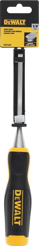 DEWALT DWHT16857 Chisel, 1/4 in Tip, Carbon Steel Blade, Ergonomic Handle