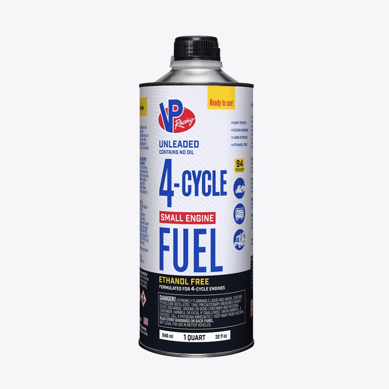 VP Racing Fuels Small Engine Ethanol-Free 4-Cycle Small Engine Fuel 1 qt, Pack of 8