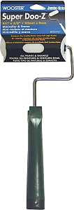 Wooster Jumbo-Koter Super Doo-Z RR113-4 1/2 Frame and Cover, 3/8 in Nap, Fabric Cover, Sher-Grip Handle