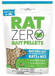 Tomcat RAT ZERO 374004 Rat Bait, Solid, 1 lb