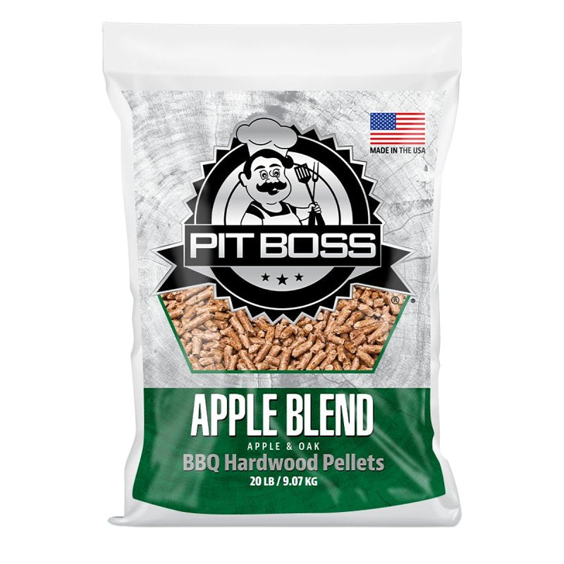 Pit Boss 55233 Apple Blend Pellets, 20 lb, Bag, Wood