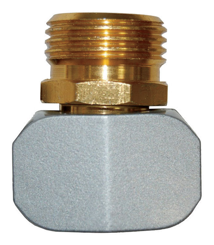 Rugg 5/8-3/4 in. Zinc Threaded Male Hose Coupling, Pack of 30