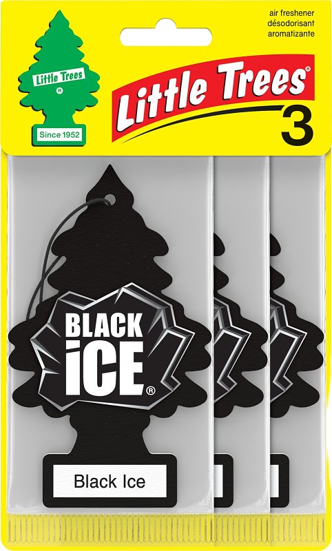 AIR FRSHNR CRD W/STRNG BLK ICE