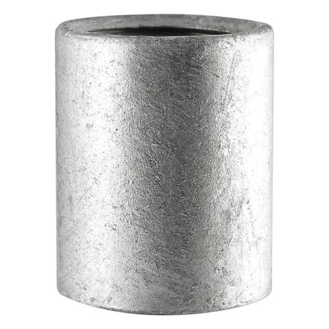 STZ Industries 1/4 in. FIP each X 1/4 in. D FIP Galvanized Steel Coupling, Pack of 5