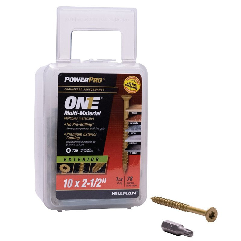 XBX-FH ONE SCR EXT 10X2-1/2 1L