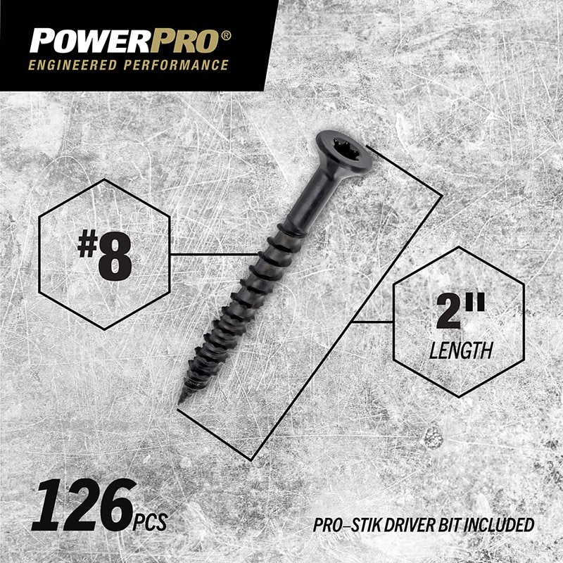 XBX-BLACK EXT ONE SCREW FLAT 8