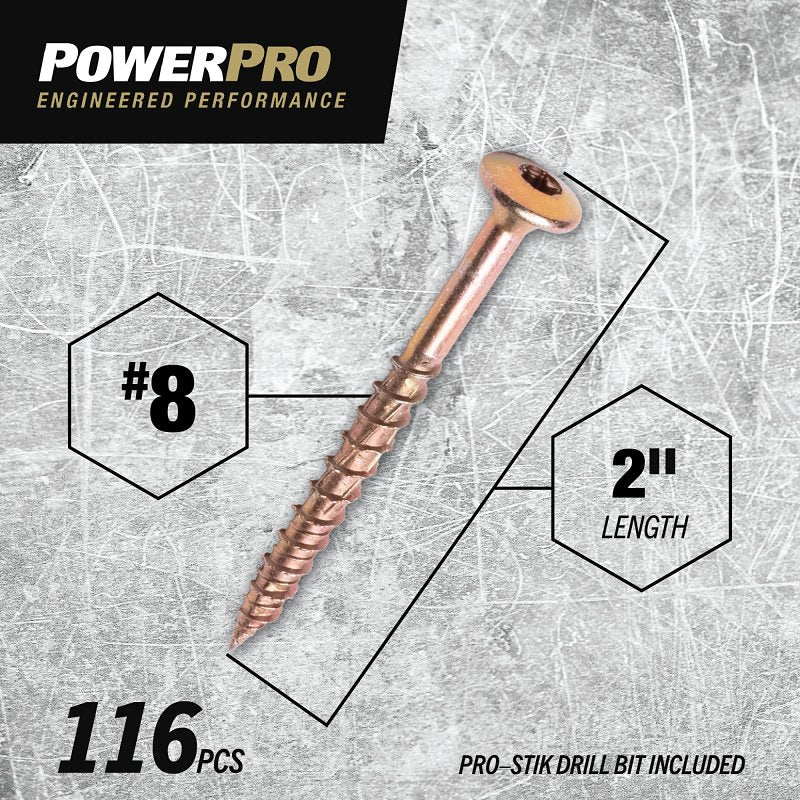 XBX-TRUSS ONE SCR YZ 8X2 1LB B