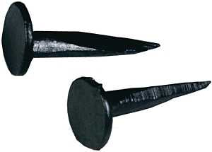 Hillman 122599 Cut Tack, 7/8 in L, Steel, Sharp Point, Pack of 6
