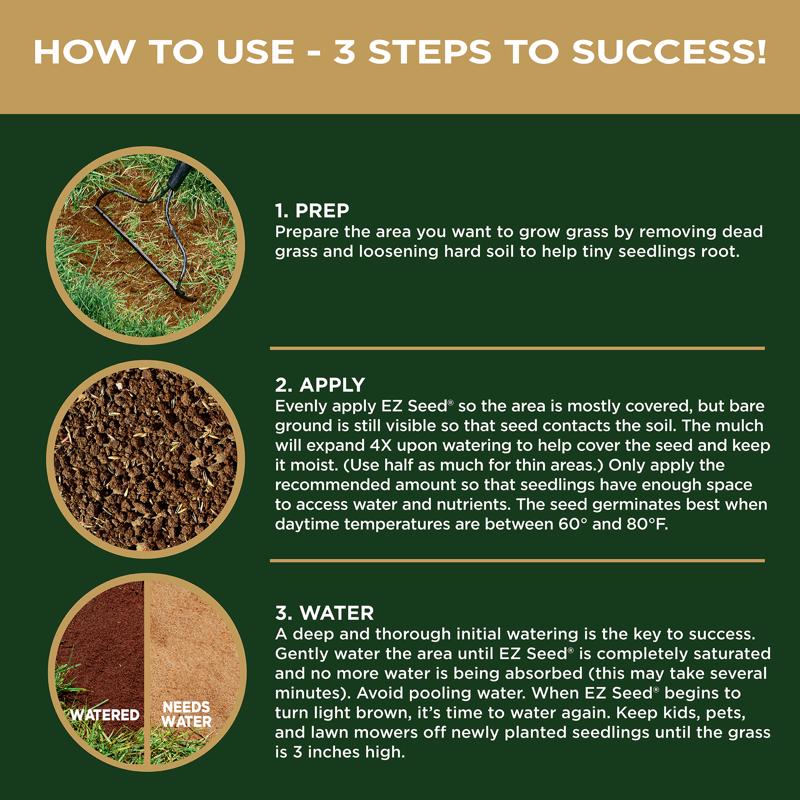 Scotts EZ Seed Bermuda Grass Full Sun Grass Spot Repair Mix 20 lb