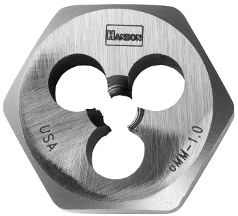 Irwin Hanson 9718 Metric Die, M4-0.75 Thread, Fine Thread, Right Hand Thread, HCS