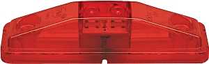 PM V169KR Marker Light Kit, 9/16 V, LED Lamp, Red Lens, Surface