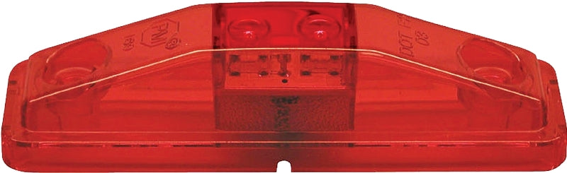 PM V169KR Marker Light Kit, 9/16 V, LED Lamp, Red Lens, Surface