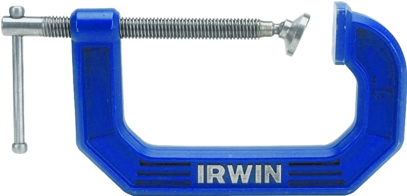 Irwin 225102ZR C-Clamp, 900 lb Clamping, 2 in Max Opening Size, 1-5/16 in D Throat