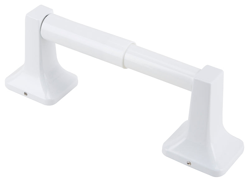 Boston Harbor L3656-51-07-3L Paper Holder, Plastic/Zinc, White, Wall