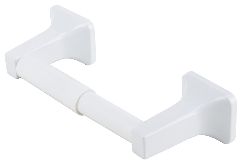 Boston Harbor L3656-51-07-3L Paper Holder, Plastic/Zinc, White, Wall