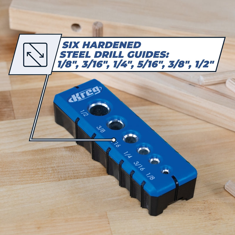 Kreg KDG-6000 Drilling Guide, Steel