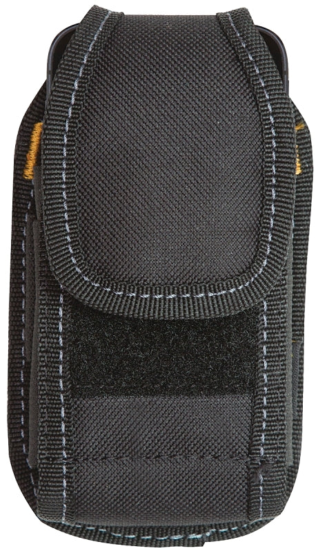 CLC 5127 Cell Phone Holder, 5-1/4 in L, For: 2-1/4 in Belt, 1-Pocket, Polyester, Black