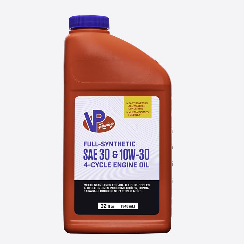 VP Racing Fuels 10W-30 4-Cycle Synthetic Motor Oil 32 oz 1 pk, Pack of 6
