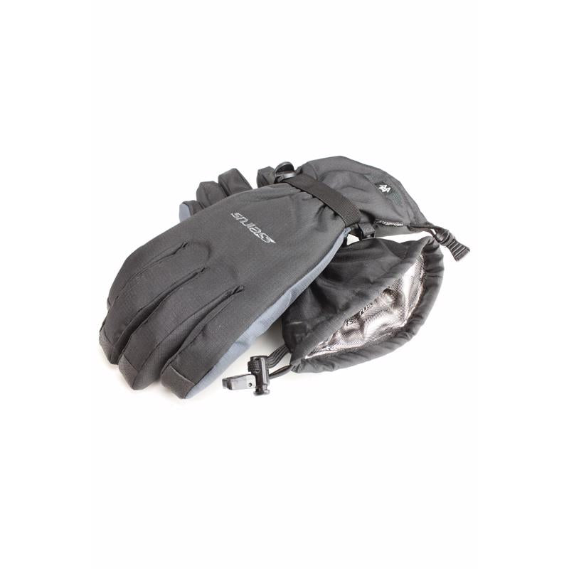 Seirus Heatwave Accel XL Rip Stop Shell Insulated Black Cold Weather Gloves