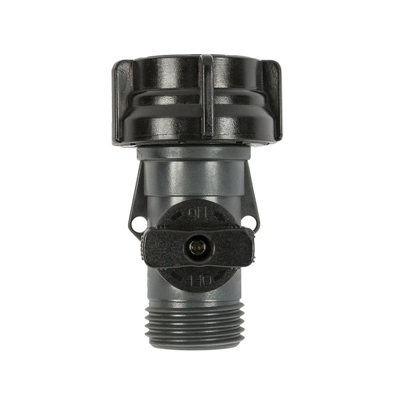 Gilmour Polymer Threaded Male/Female Hose Shut-off Valve, Pack of 12