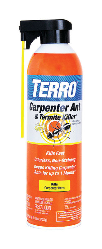 TERRO Carpenter Ant/Termite Killer Aerosol 16 oz, Pack of 6