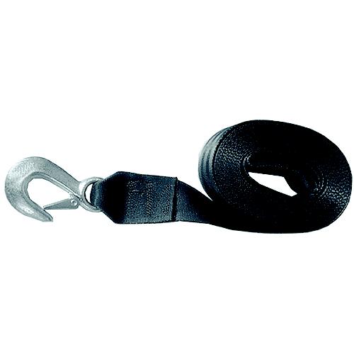 Winch Strap w/Loop 15'