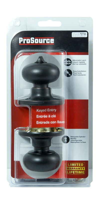 ProSource TFX700V-PS Entry Knob, Aged Bronze, KW1, KA3 Keyway, 3 Grade, Pack of 3