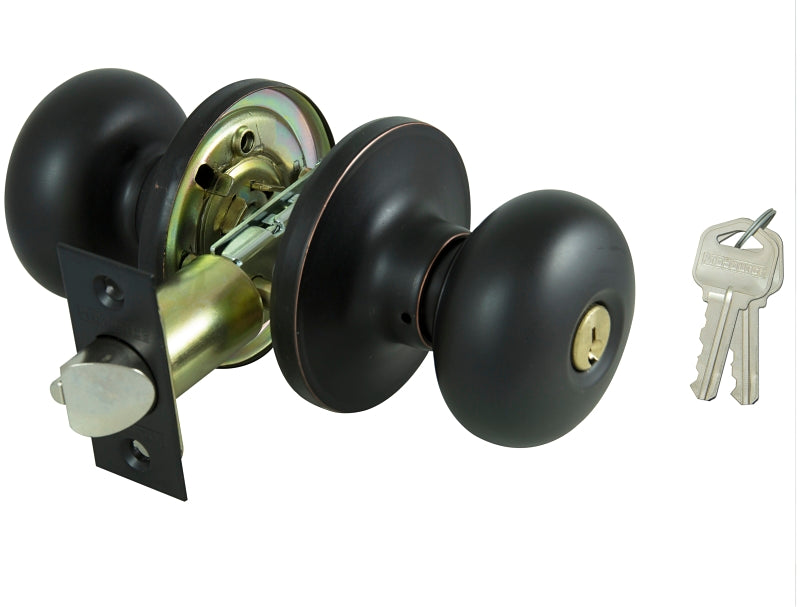 ProSource TFX700V-PS Entry Knob, Aged Bronze, KW1, KA3 Keyway, 3 Grade, Pack of 3