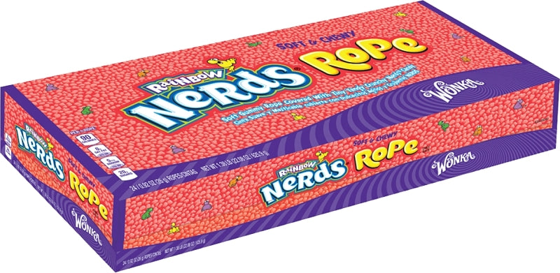 NeRdS 717015 Rope Candy, Berry, 0.92 oz, Pack of 24