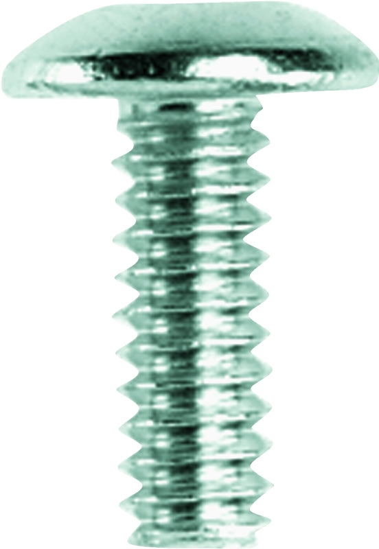 Danco 35646B Faucet Handle Screw, #10-24 Thread, 1/2 in L, Brass, Chrome-Plated, Pack of 5