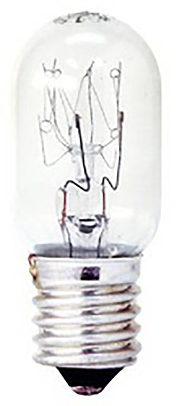 GE 10692 Light Bulb, 25 W, T7 Lamp, E17 Intermediate Lamp Base, 195 Lumens, 1000 hr Average Life, Pack of 4