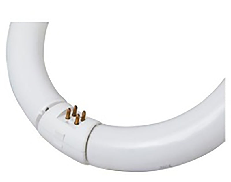 GE 33890 Light Bulb, 32 W, T9 Circline Lamp, G10q 4-Pin Lamp Base, 1950 Lumens, 4100 K Color Temp, Cool White Light, Pack of 12