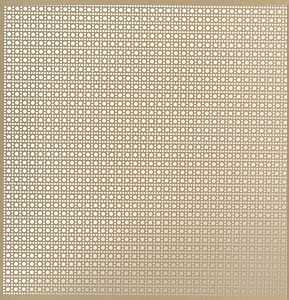 M-D 57125 Decorative Metal Sheet, 36 in W, 24 in L, Aluminum, Albras, Pack of 3