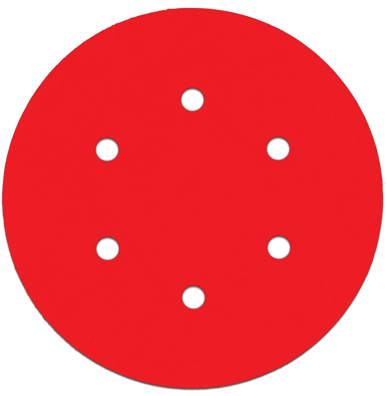 Diablo DCD060150H10G Sanding Disc, 6 in Dia, 150 Grit, Very Fine, Ceramic Abrasive, Paper Backing, 6-Hole