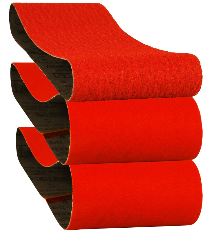 Diablo DCB436ASTS03G Sanding Belt Assorted Pack, 4 in W, 36 in L, 50, 80, 120 Grit, Coarse, Fine, Medium