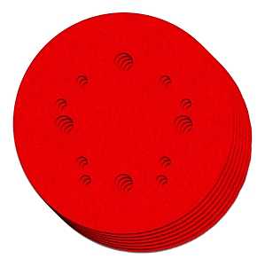Diablo DCD050ASTH50G Sanding Disc Pack, 5 in Dia, 60, 80, 100, 120, 220 Grit, Coarse, Medium, Ultra Fine, Universal