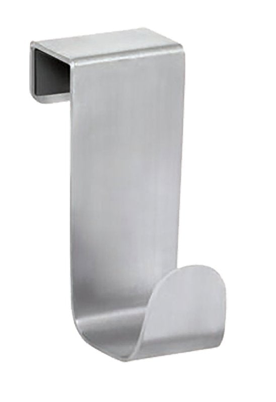 iDESIGN Forma Series 29420 Towel Hook, 1 in OAW, 8 in OAL, Stainless Steel, Pack of 6