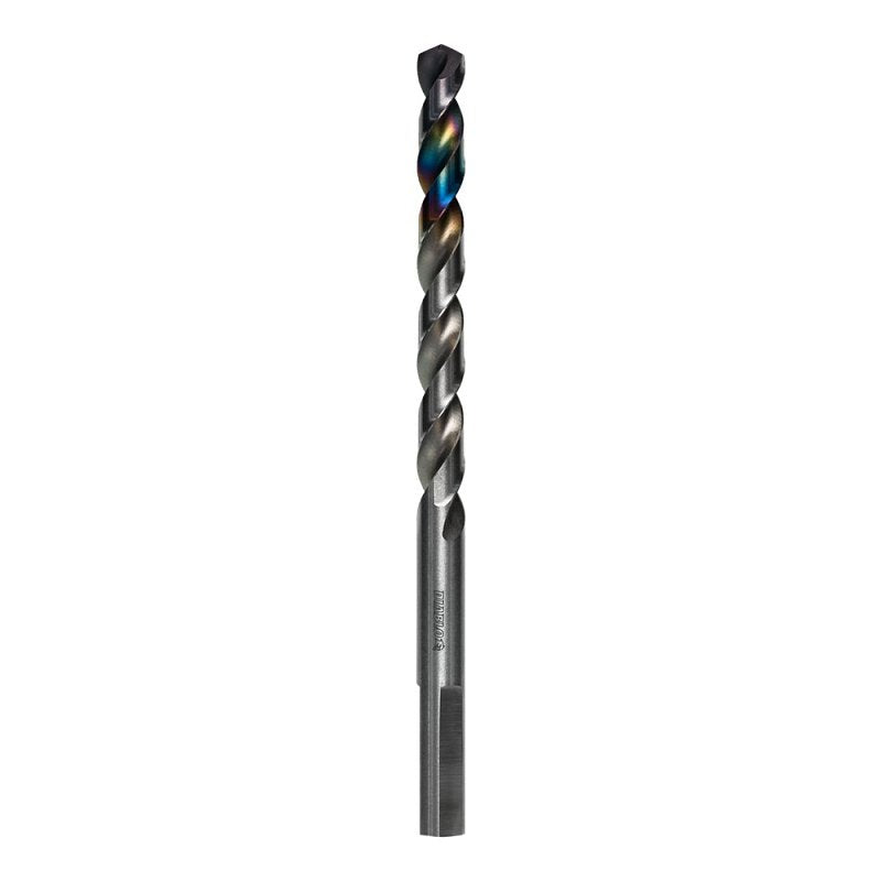 Diablo DMD1764JB Drill Bit, 17/64 in Dia, 4.3 in OAL, 3-Flat Shank, Pack of 12