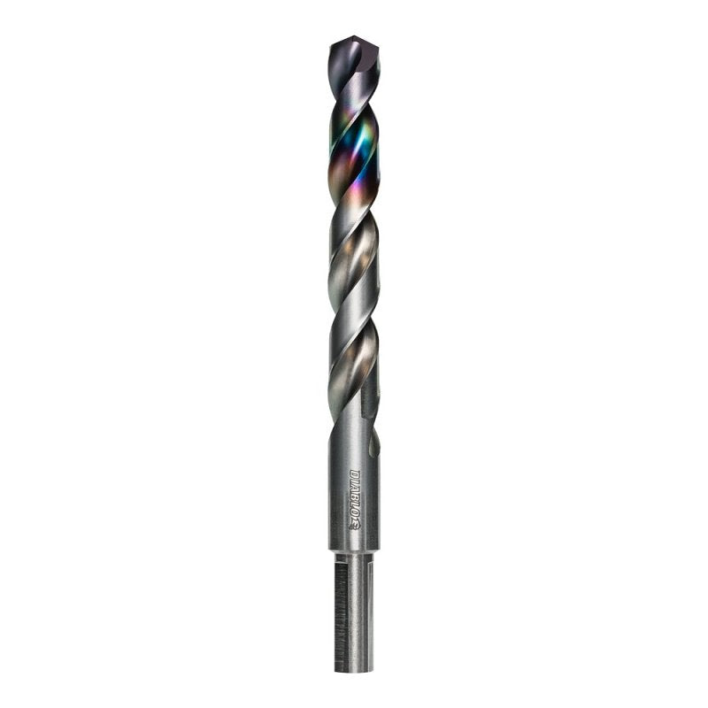 Diablo Metal Demon DMD3164JP1 Drill Bit, 31/64 in Dia, 5.9 in OAL, Three-Flat Reduced Shank