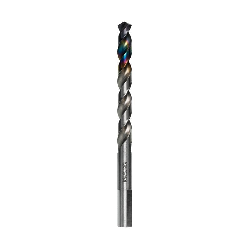 Diablo Metal Demon DMD516JP1 Drill Bit, 5/16 in Dia, 4.6 in OAL, Three-Flat Shank, Pack of 12