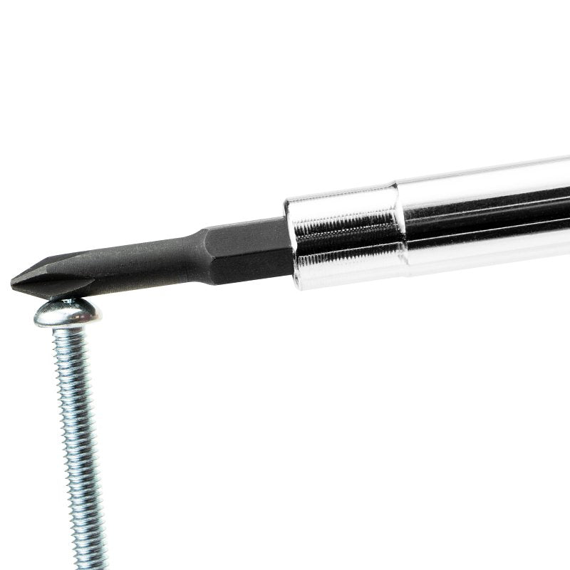 Spec Ops SPEC-S6IN1 6-in-1 Multi-Bit Screwdriver, 3/16 in, 1/4 in, 1/4 in, 5/16 in, PH1, PH2 Drive