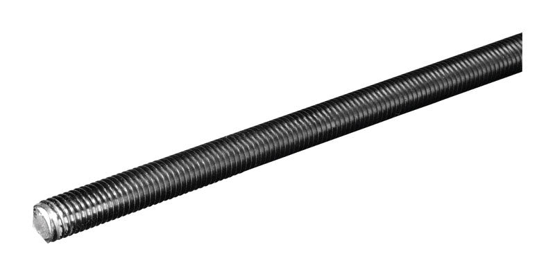 SteelWorks 1/2 in. D X 36 in. L Stainless Steel Threaded Rod, Pack of 5