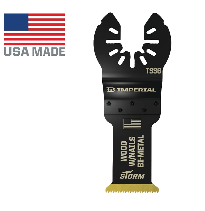 Imperial Blades IBOAT336-1 Oscillating Blade, 1/PK, One-Size, 18 TPI, Bi-Metal