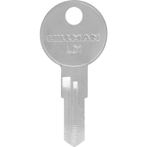 HILLMAN Traditional Key House/Office Universal Key Blank Double, Pack of 10